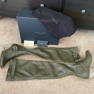 NIB rag & bone Leather Over the knee Boots